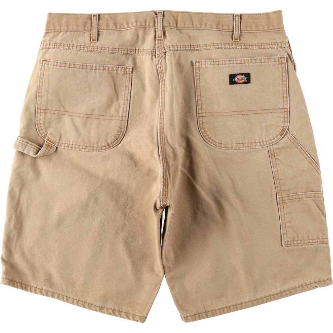 Dickies Duck Painter Shorts, Half Pants, Men's, W38 equivalent cotton Beige type Vintage Second Hand