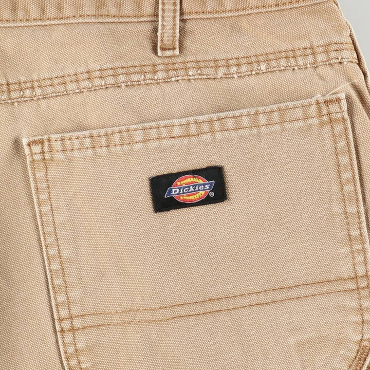 Dickies Duck Painter Shorts, Half Pants, Men's, W38 equivalent cotton Beige type Vintage Second Hand