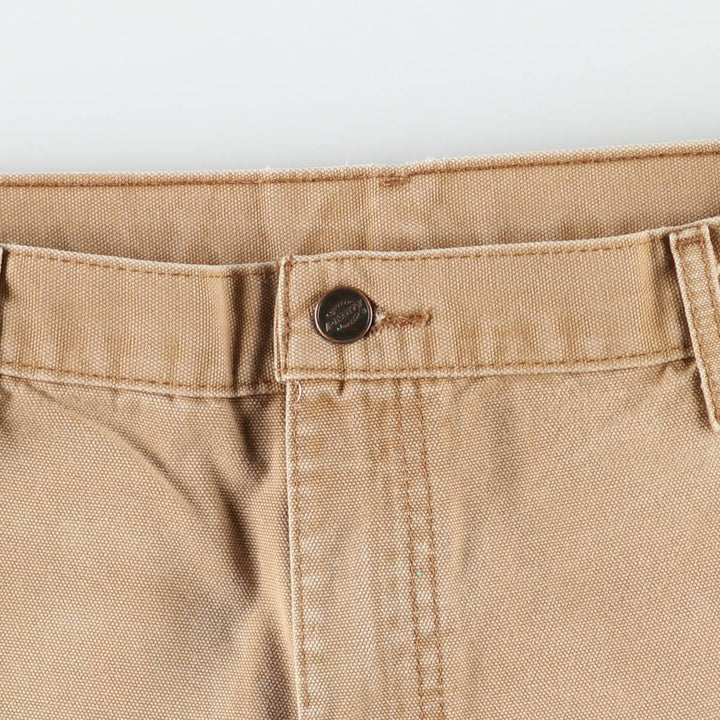 Dickies Duck Painter Shorts, Half Pants, Men's, W38 equivalent cotton Beige type Vintage Second Hand