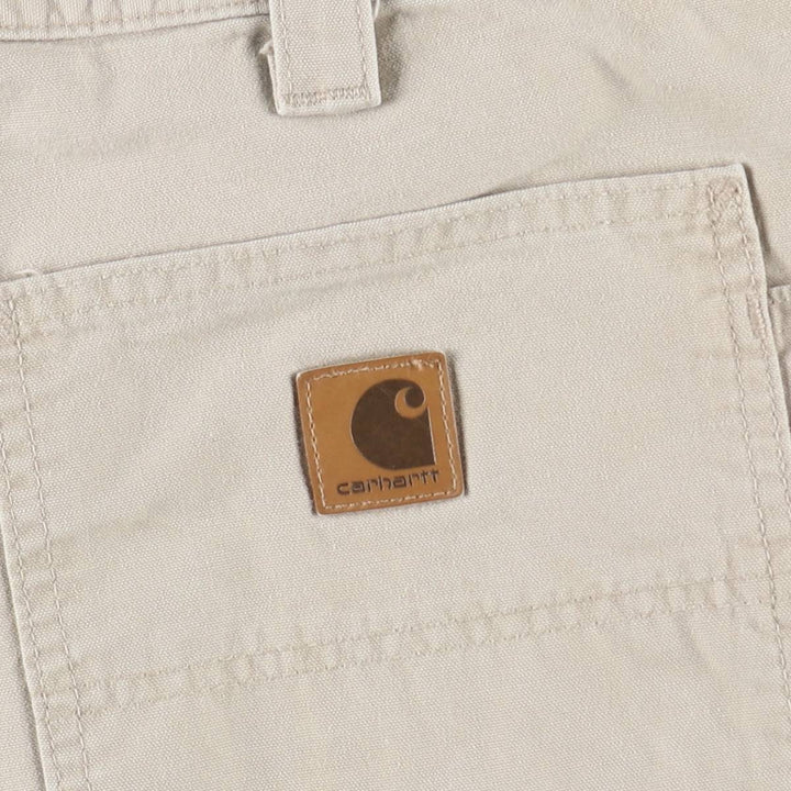 Carhartt Original Fit Duck Painter Shorts, Men's Size W33 cotton Beige type Vintage Second Hand