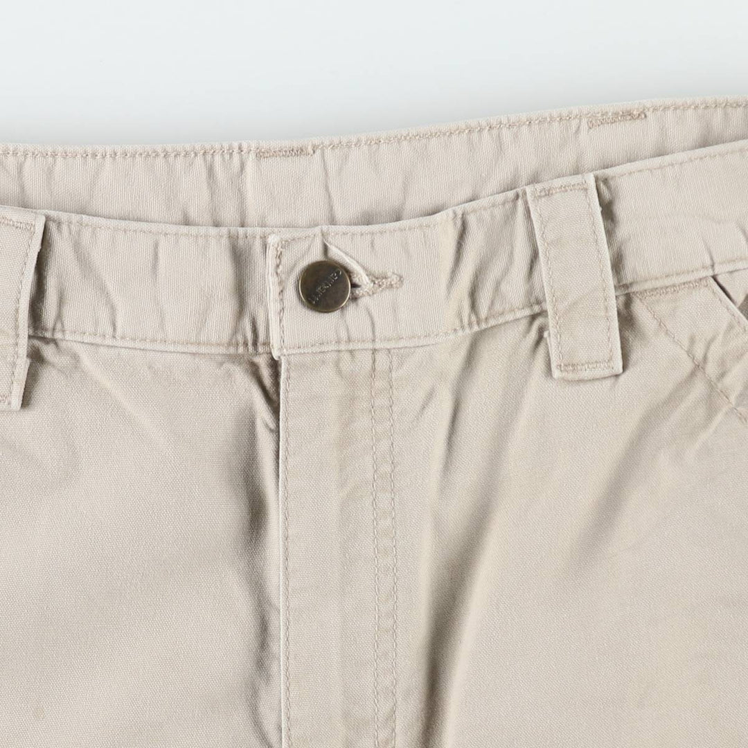 Carhartt Original Fit Duck Painter Shorts, Men's Size W33 cotton Beige type Vintage Second Hand