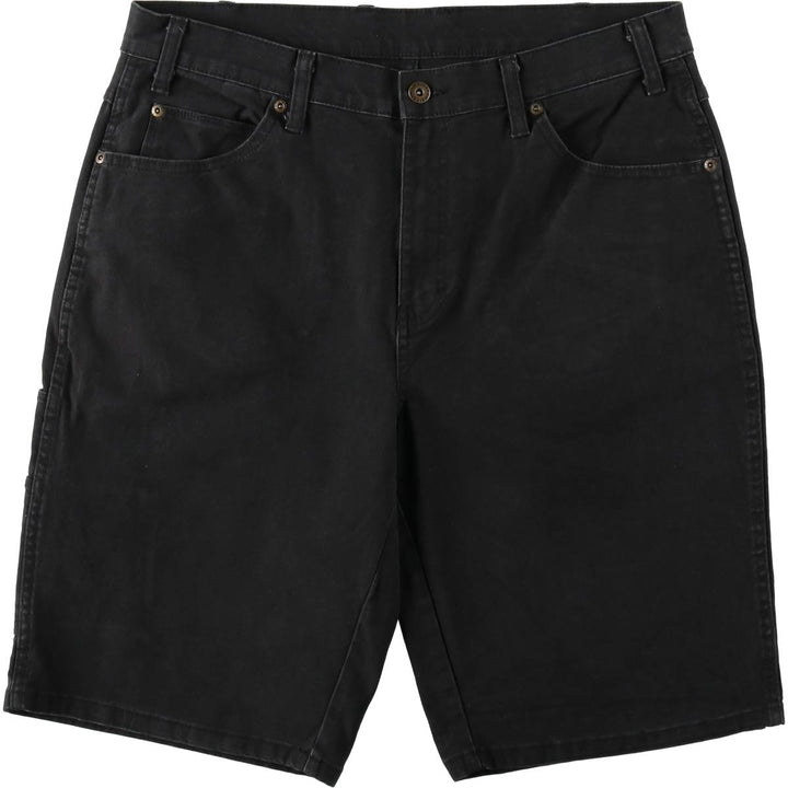 Dickies Duck Work Shorts, Men's, Size W35 cotton black type Vintage Second Hand