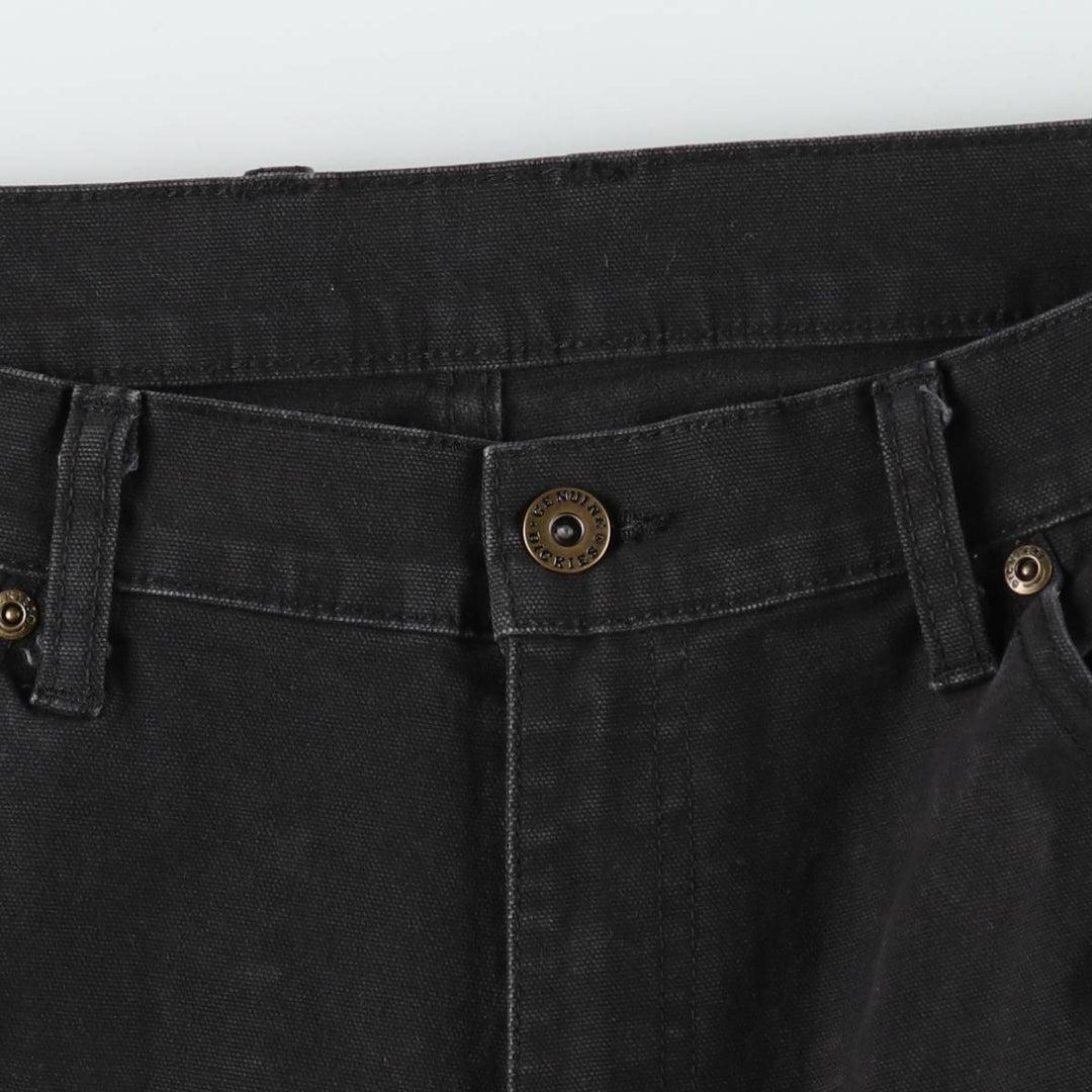 Dickies Duck Work Shorts, Men's, Size W35 cotton black type Vintage Second Hand