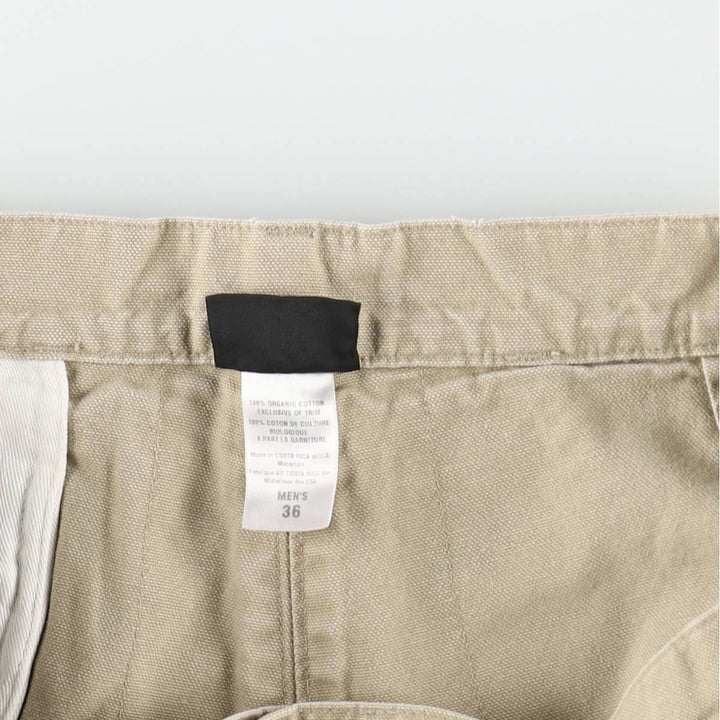 2000'S Patagonia Organic Cotton Stand-Up Shorts 57226S7 Duck Canvas Shorts Men's W36 (approx.) Organic cotton Beige type Vintage Second Hand