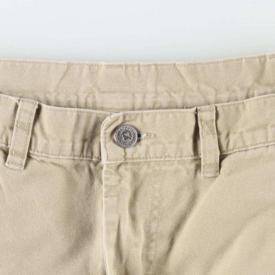 2000'S Patagonia Organic Cotton Stand-Up Shorts 57226S7 Duck Canvas Shorts Men's W36 (approx.) Organic cotton Beige type Vintage Second Hand