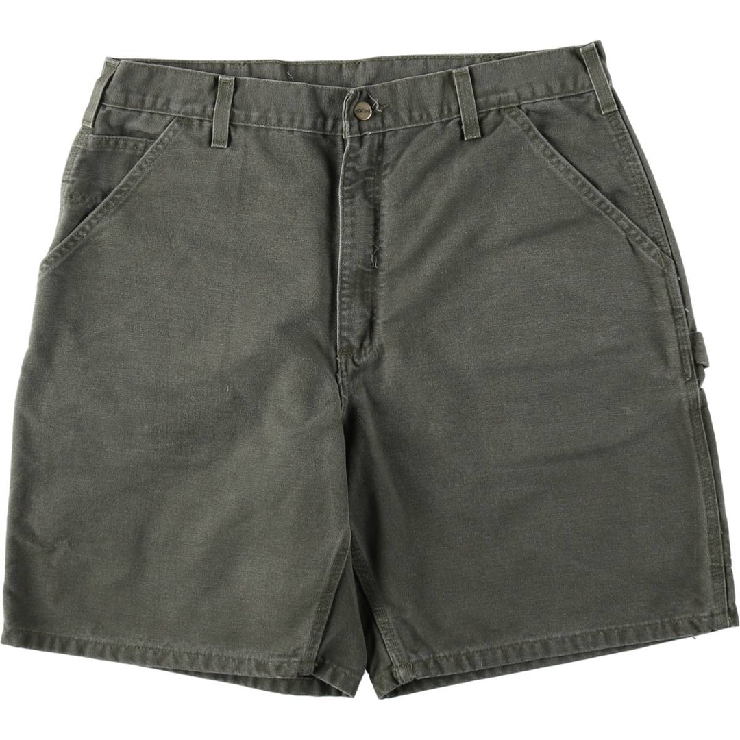 Carhartt Duck Painter Shorts, Shorts, Men's, W35 equivalent cotton Khaki type Vintage Second Hand
