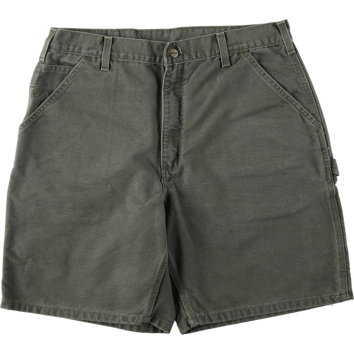 Carhartt Duck Painter Shorts, Shorts, Men's, W35 equivalent cotton Khaki type Vintage Second Hand