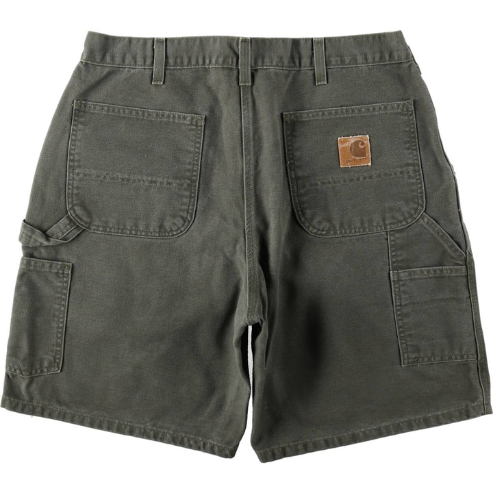 Carhartt Duck Painter Shorts, Shorts, Men's, W35 equivalent cotton Khaki type Vintage Second Hand