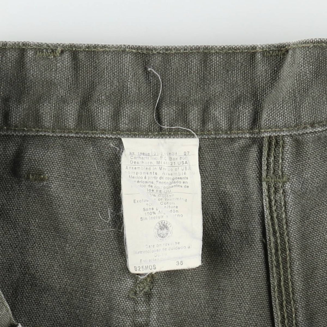 Carhartt Duck Painter Shorts, Shorts, Men's, W35 equivalent cotton Khaki type Vintage Second Hand