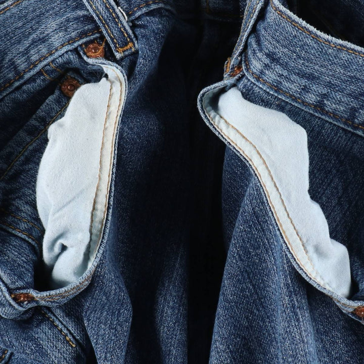 Levi's 505 Regular Fit Denim Shorts (Men's W36 equivalent) cotton blue type Vintage Second Hand