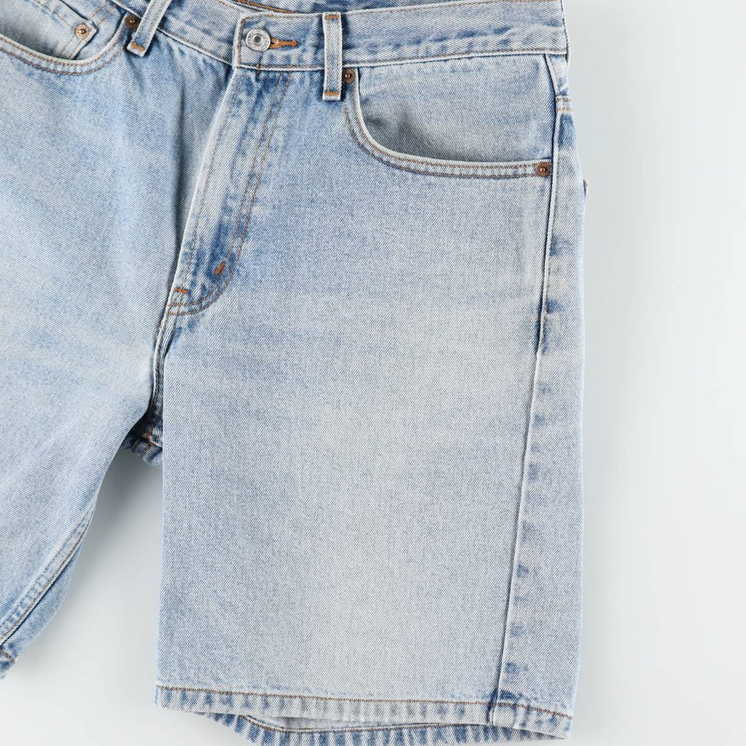 Levi's 550 Relaxed Fit Denim Shorts, Men's Size W32 cotton blue type Vintage Second Hand