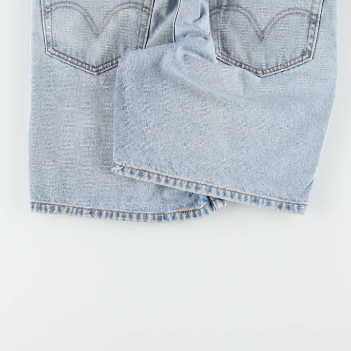 Levi's 550 Relaxed Fit Denim Shorts, Men's Size W32 cotton blue type Vintage Second Hand