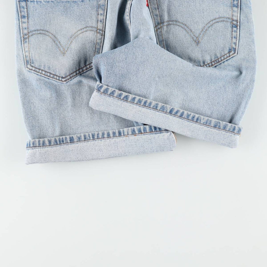 Levi's 550 Relaxed Fit Denim Shorts, Men's Size W32 cotton blue type Vintage Second Hand