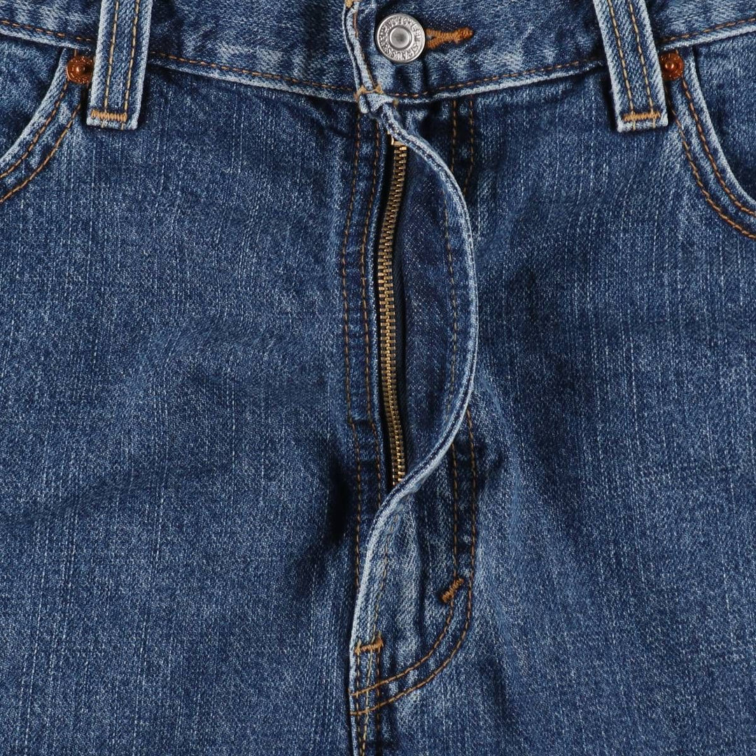 Levi's 550 Relaxed Fit Denim Shorts (Men's W38 equivalent) cotton blue type Vintage Second Hand