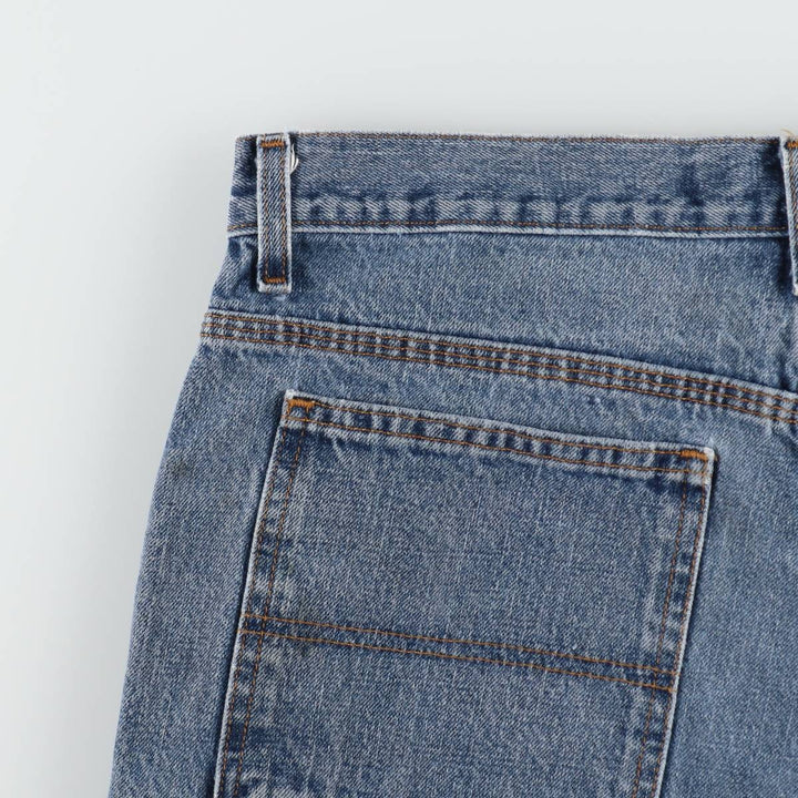 Faded Glory CARPENTER Denim Painter Shorts (Men's W36 equivalent) cotton blue type Vintage Second Hand