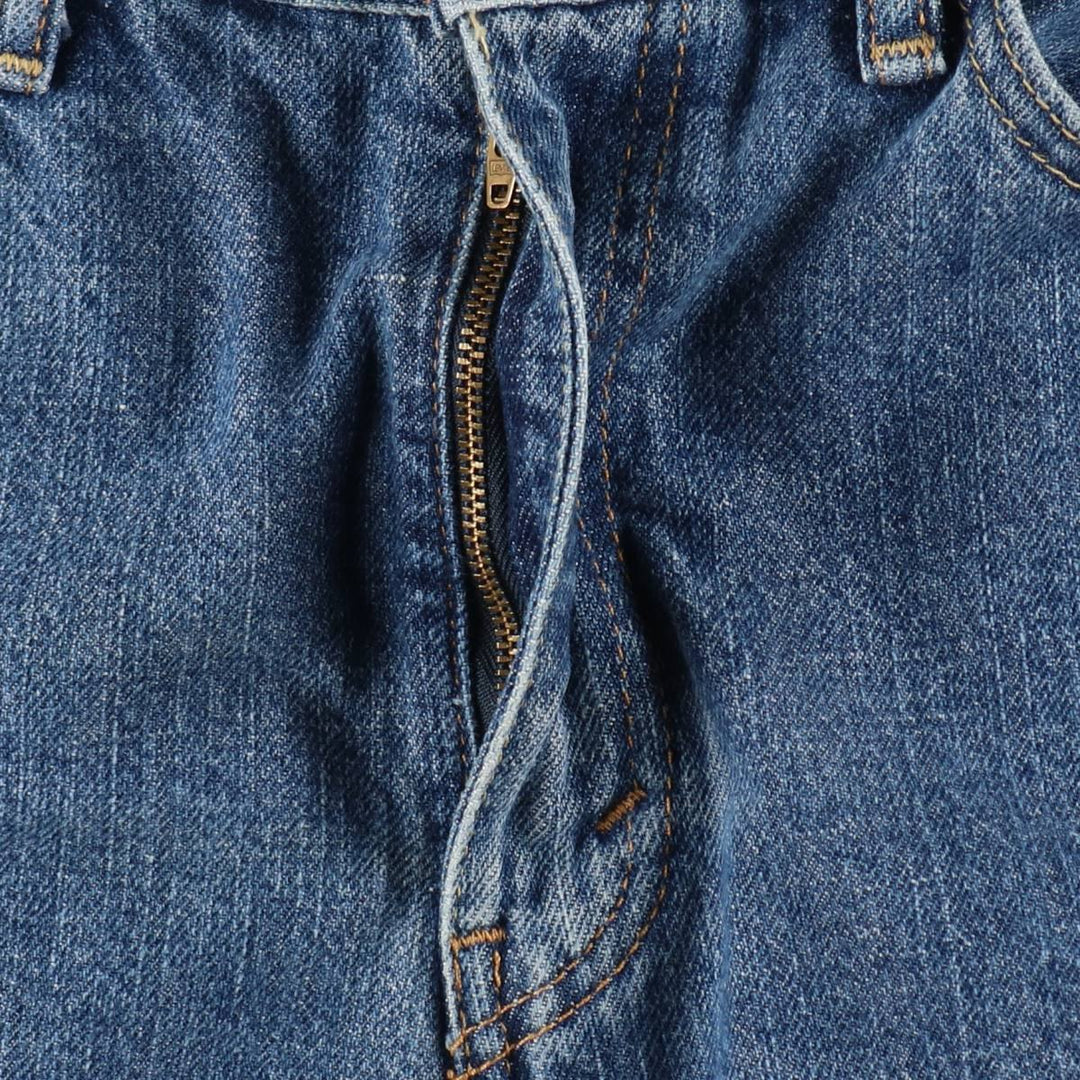 Levi's 505 denim shorts, men's size W34 (approx.) cotton blue type Vintage Second Hand