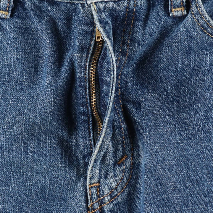 Levi's 505 denim shorts, men's size W34 (approx.) cotton blue type Vintage Second Hand
