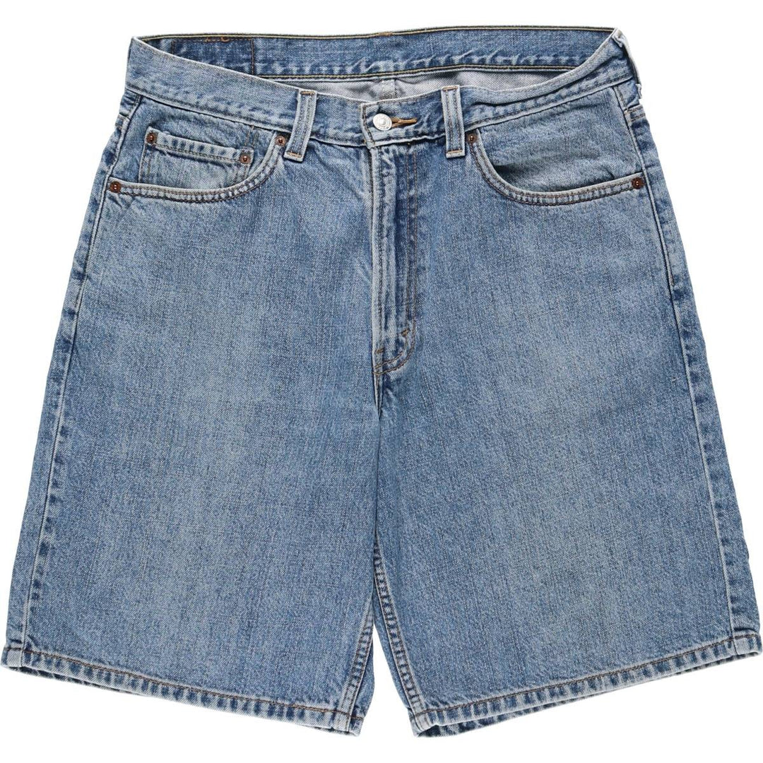 Levi's 550 Relaxed Fit Denim Shorts, Men's Size 34 cotton blue type Vintage Second Hand