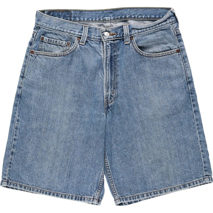 Levi's 550 Relaxed Fit Denim Shorts, Men's Size 34 cotton blue type Vintage Second Hand