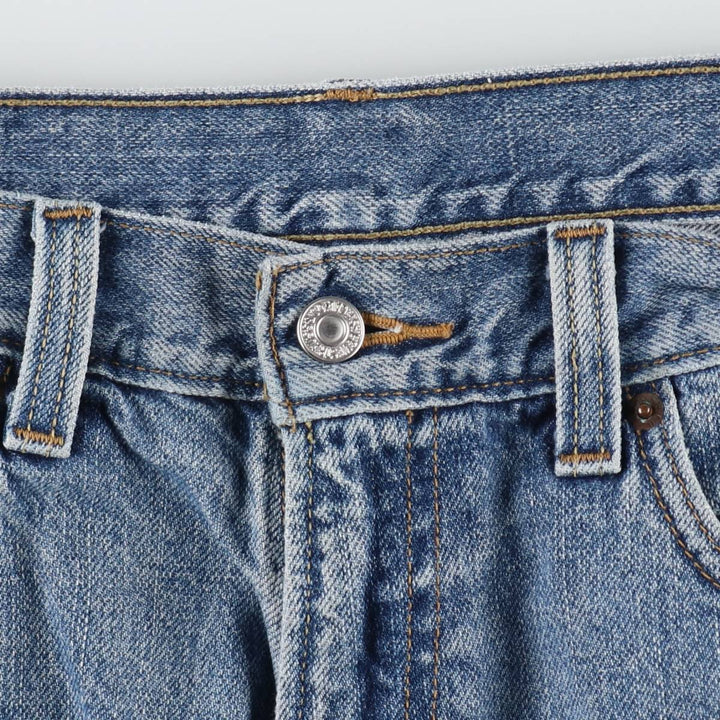 Levi's 550 Relaxed Fit Denim Shorts, Men's Size 34 cotton blue type Vintage Second Hand