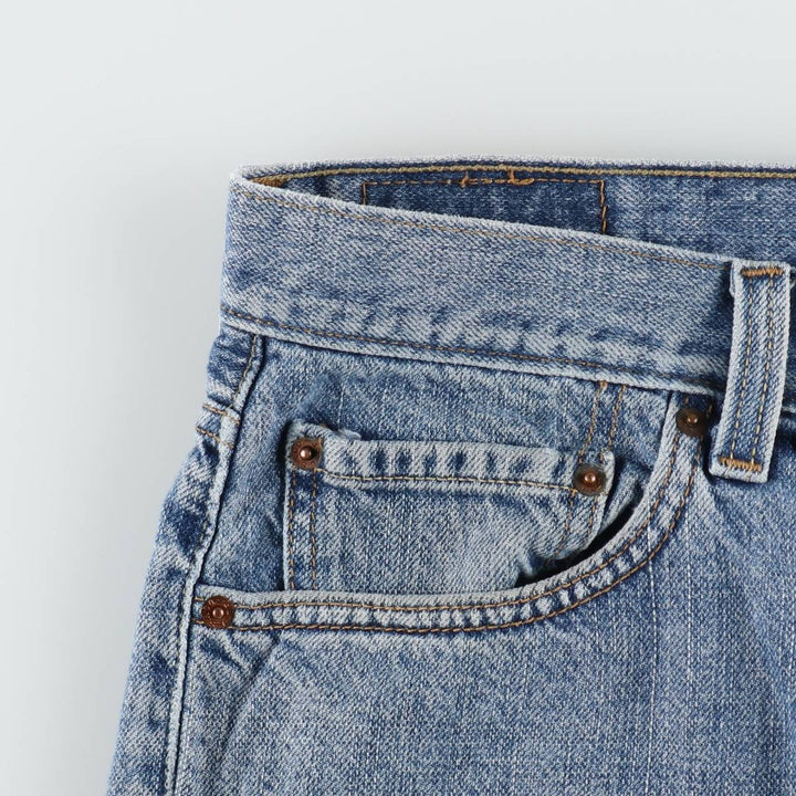 Levi's 550 Relaxed Fit Denim Shorts, Men's Size 34 cotton blue type Vintage Second Hand