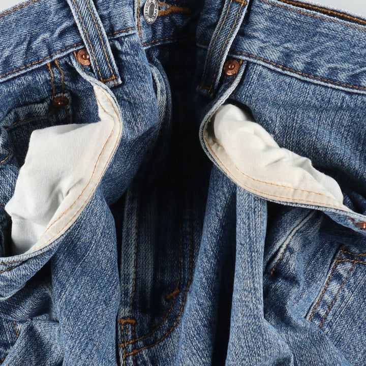 Levi's 505 Regular Fit Denim Shorts (Men's, equivalent to size W32) cotton blue type Vintage Second Hand