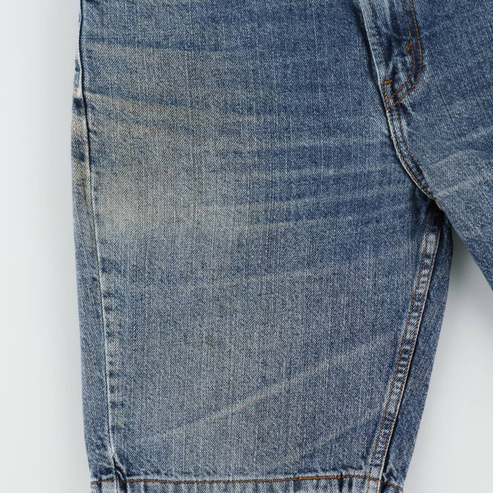 Levi's 505 Regular Fit Denim Shorts (Men's W32 equivalent) cotton blue type Vintage Second Hand
