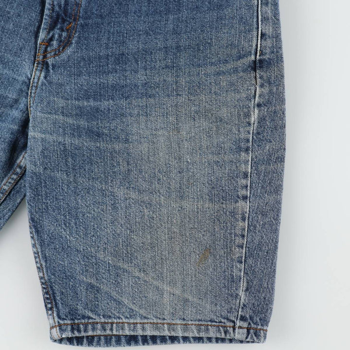 Levi's 505 Regular Fit Denim Shorts (Men's W32 equivalent) cotton blue type Vintage Second Hand