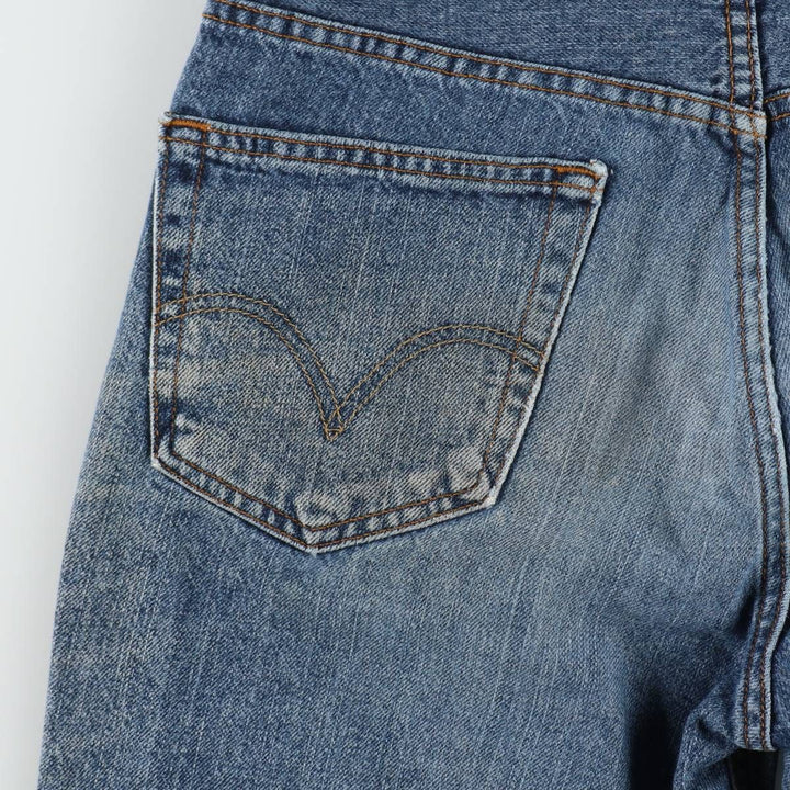 Levi's 505 Regular Fit Denim Shorts (Men's W32 equivalent) cotton blue type Vintage Second Hand