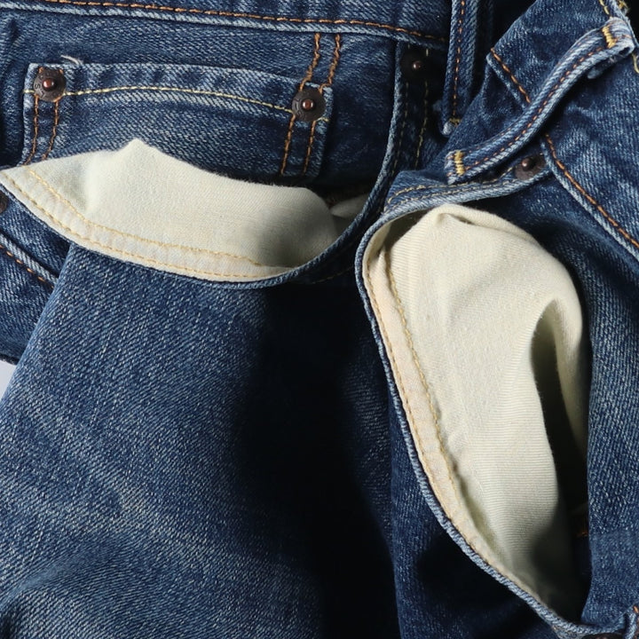Levi's 569 denim shorts, half pants, jorts, men's size W34 cotton blue type Vintage Second Hand