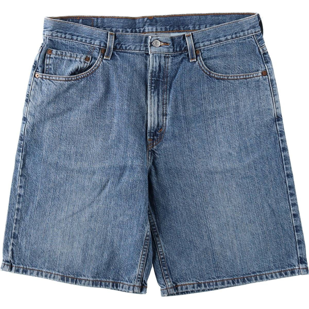 Levi's 550 Relaxed Fit Denim Shorts, Men's Size W37 cotton blue type Vintage Second Hand