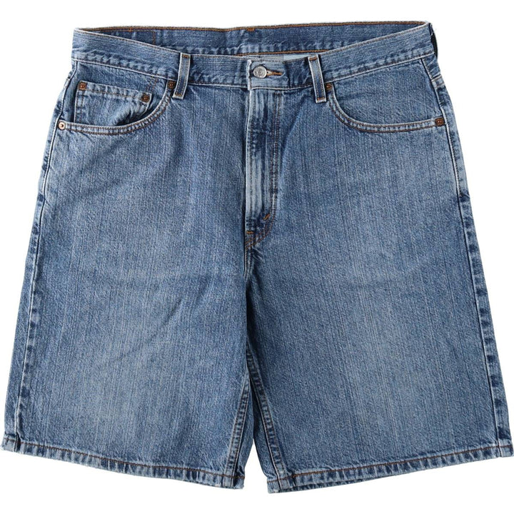 Levi's 550 Relaxed Fit Denim Shorts, Men's Size W37 cotton blue type Vintage Second Hand