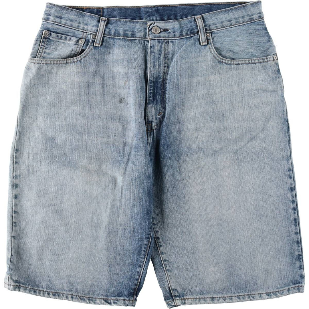 Levi's 569 Denim Shorts, Half Pants, Men's Size 37 cotton blue type Vintage Second Hand