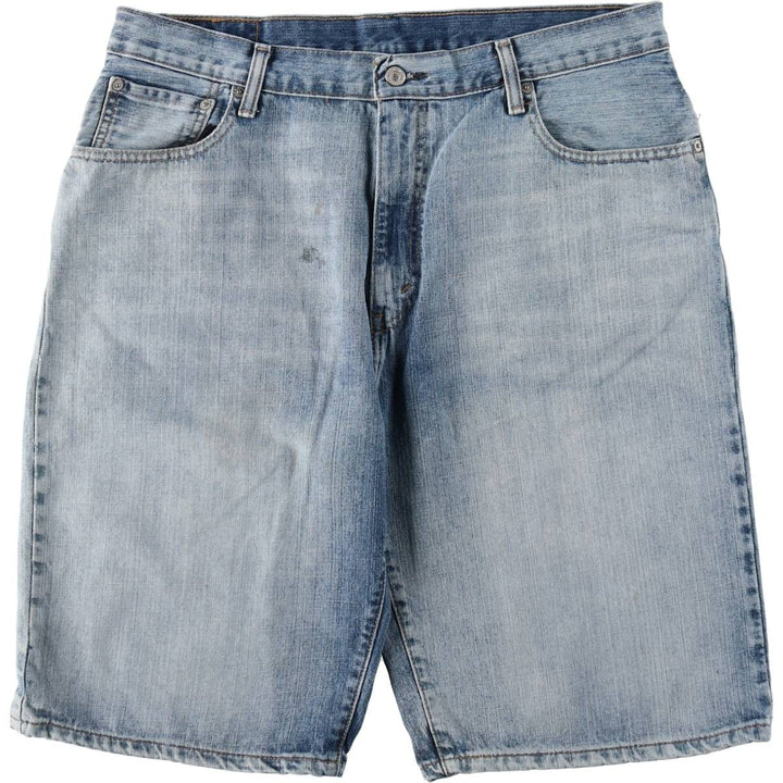 Levi's 569 Denim Shorts, Half Pants, Men's Size 37 cotton blue type Vintage Second Hand
