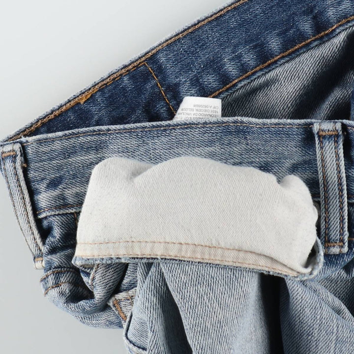 Levi's 569 Denim Shorts, Half Pants, Men's Size 37 cotton blue type Vintage Second Hand