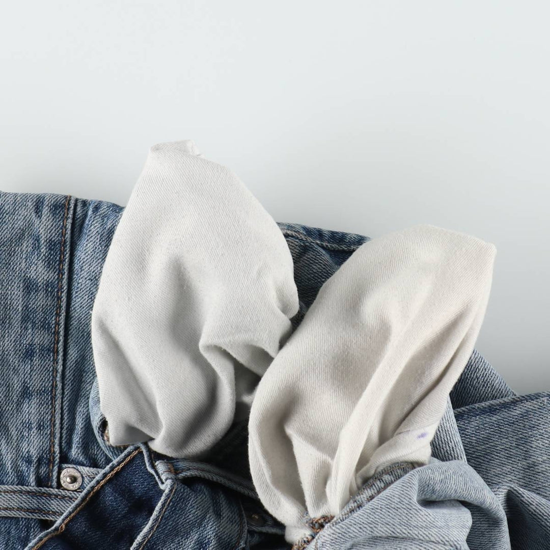 Levi's 569 Denim Shorts, Half Pants, Men's Size 37 cotton blue type Vintage Second Hand