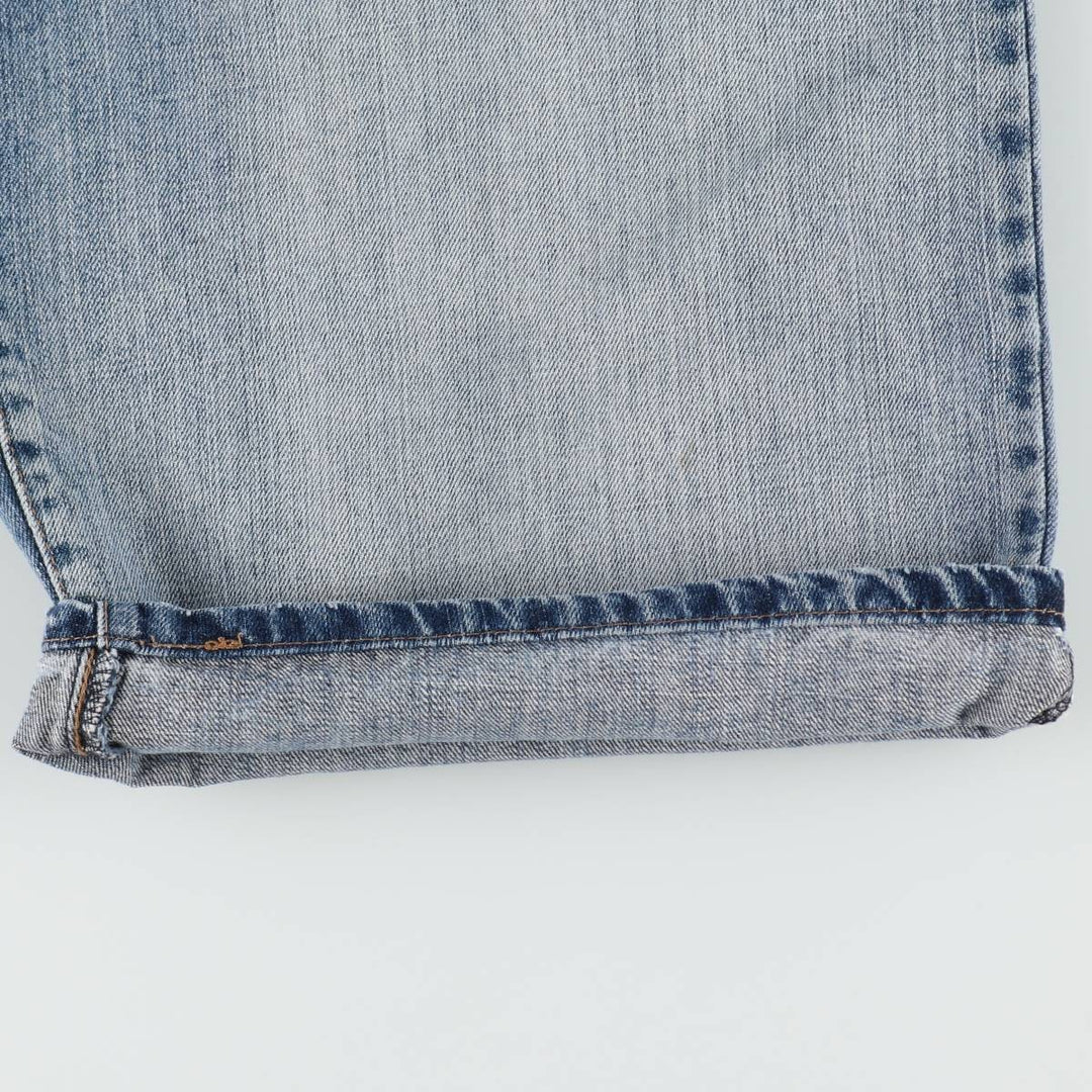 Levi's 569 Denim Shorts, Half Pants, Men's Size 37 cotton blue type Vintage Second Hand