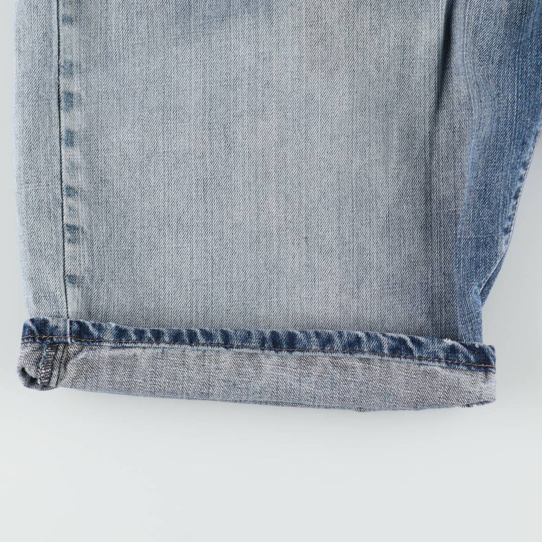 Levi's 569 Denim Shorts, Half Pants, Men's Size 37 cotton blue type Vintage Second Hand