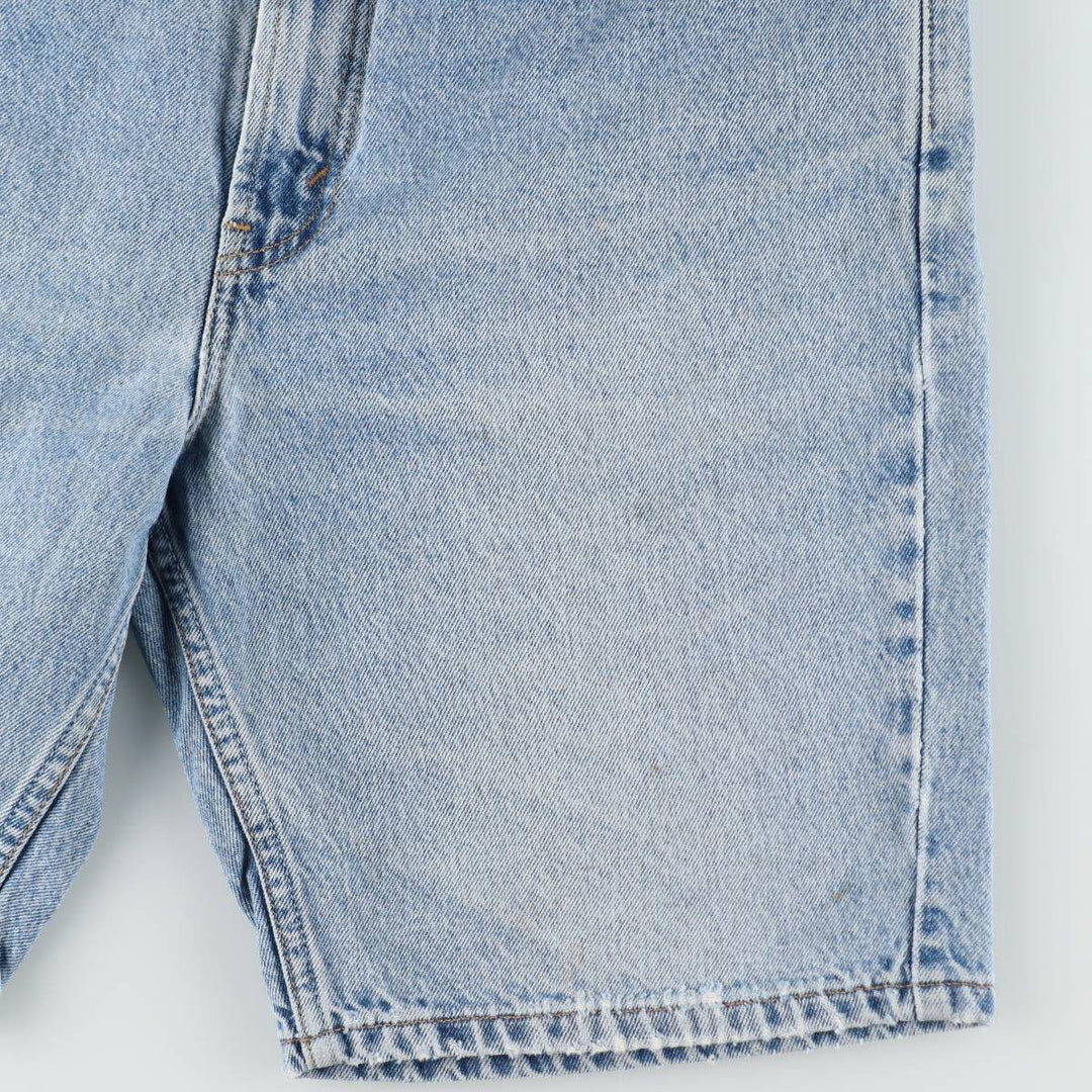 Levi's 505 REGULAR FIT denim shorts, short pants, men's size w33 cotton blue type Vintage Second Hand