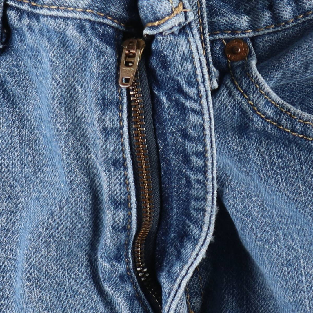 Levi's 505 denim shorts, short pants for men, size W34 cotton blue type Vintage Second Hand