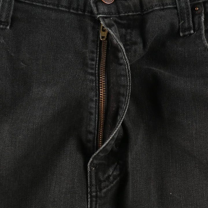 Levi's 569 Black Denim Shorts, Men's Size W34 (approx.) cotton black type Vintage Second Hand