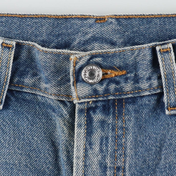 Levi's 505 Regular Fit Denim Shorts (Men's W35 equivalent) cotton blue type Vintage Second Hand
