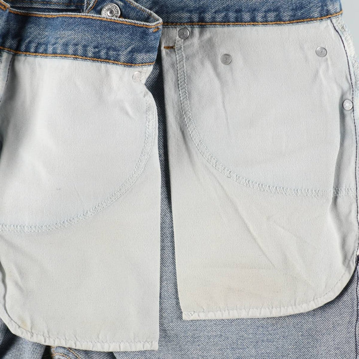 Levi's 505 Regular Fit Denim Shorts (Men's W35 equivalent) cotton blue type Vintage Second Hand