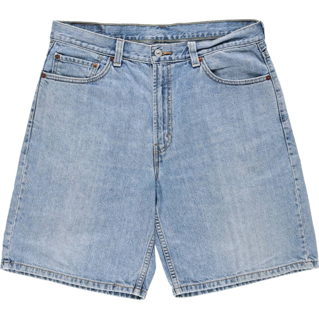 Levi's 550 Relaxed Fit Denim Shorts, Men's Size W37 cotton blue type Vintage Second Hand