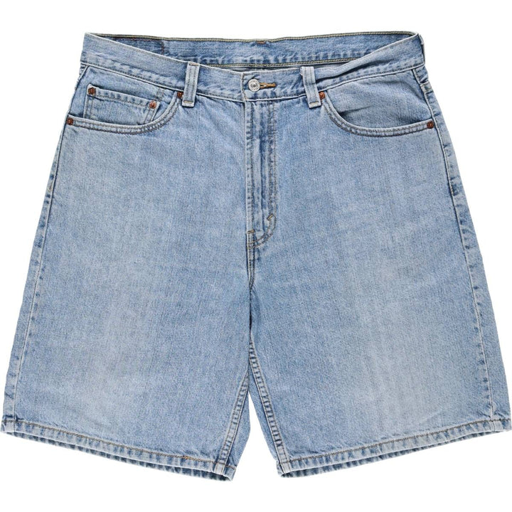 Levi's 550 Relaxed Fit Denim Shorts, Men's Size W37 cotton blue type Vintage Second Hand