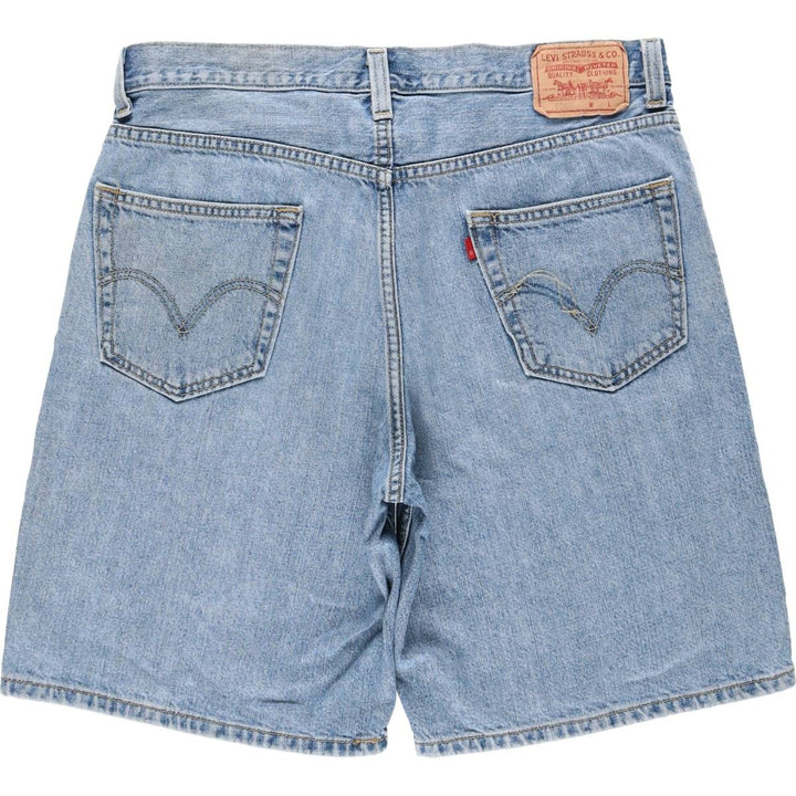 Levi's 550 Relaxed Fit Denim Shorts, Men's Size W37 cotton blue type Vintage Second Hand