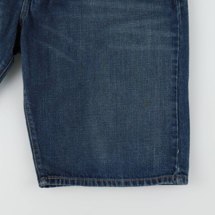 Levi's 569 denim shorts, half pants, jorts, men's size w36 cotton blue type Vintage Second Hand