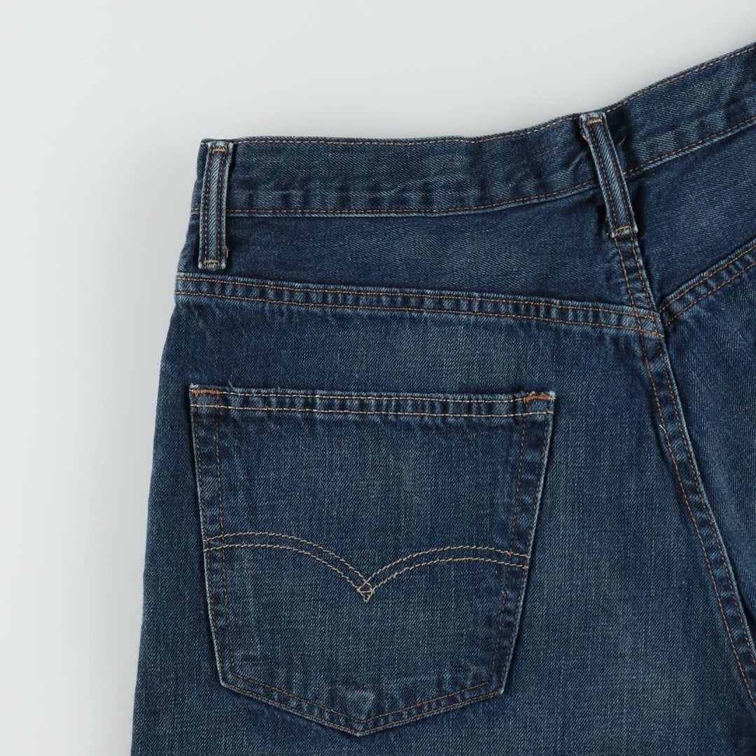 Levi's 569 denim shorts, half pants, jorts, men's size w36 cotton blue type Vintage Second Hand
