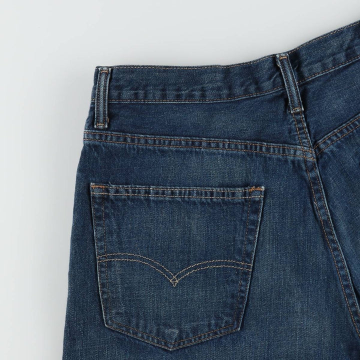 Levi's 569 denim shorts, half pants, jorts, men's size w36 cotton blue type Vintage Second Hand