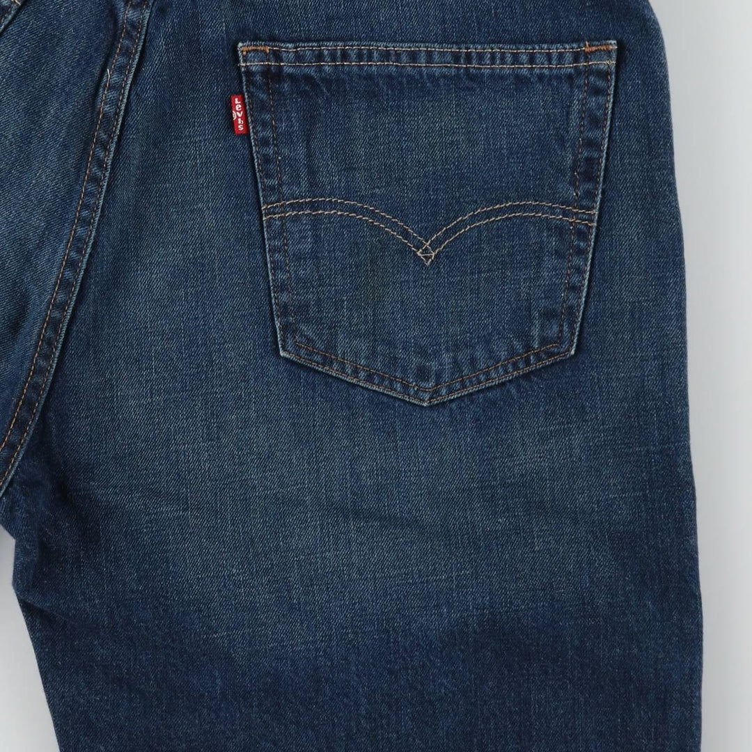 Levi's 569 denim shorts, half pants, jorts, men's size w36 cotton blue type Vintage Second Hand